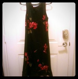 Sleeveless Flower Dress